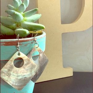 Tahitian Shell Earrings